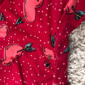 LuLaRoe Pants - LuLaRoe TC heart leggings LuLaRoe Pants - LuLaRoe TC heart leggings
